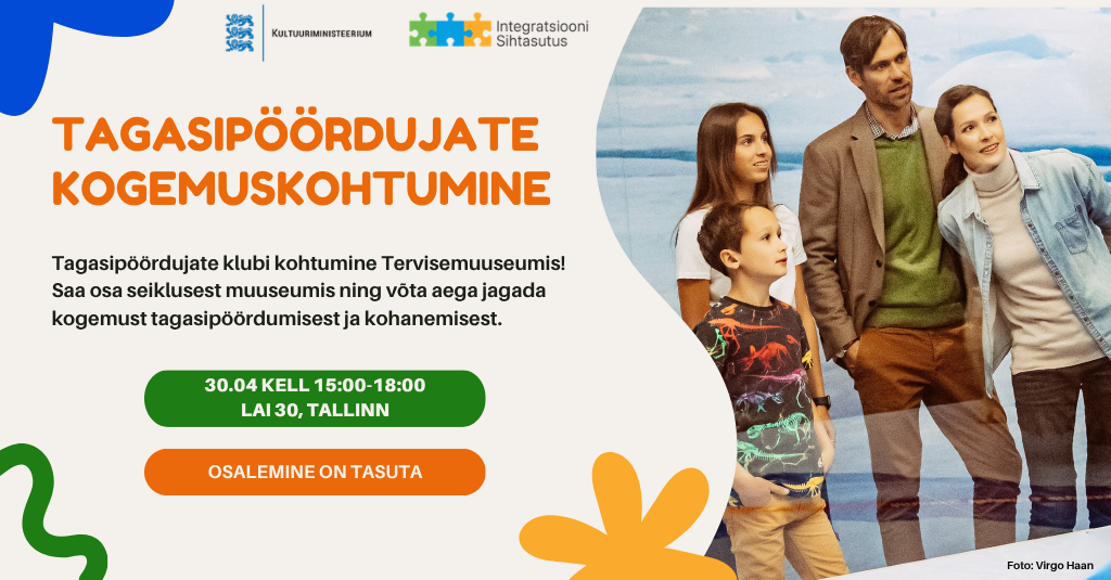 Tagasipöördujate klubi kevadine kohtumine!