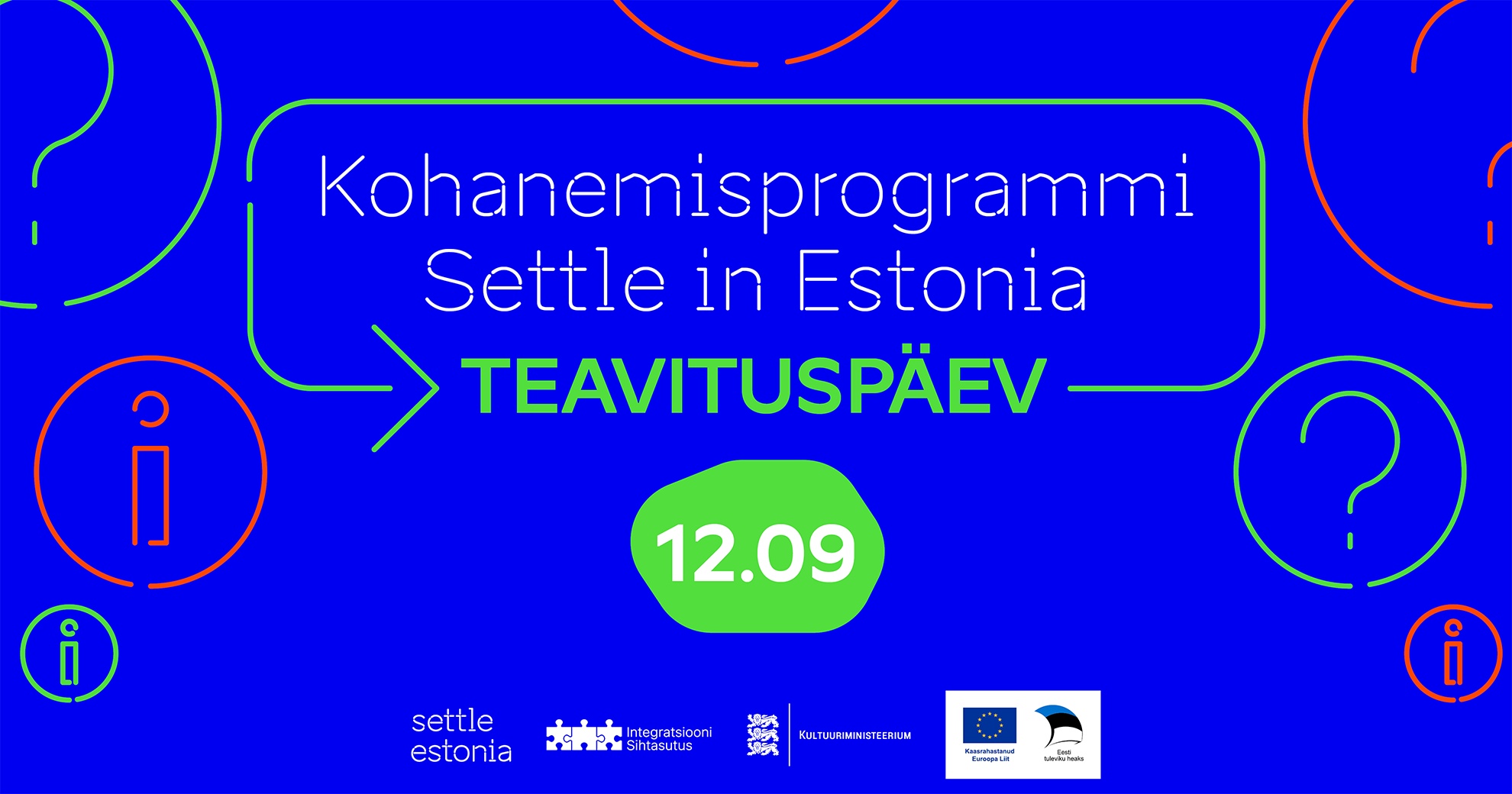 Kohanemisprogrammi Settle in Estonia teavituspäev