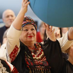 Opening events of the Cultural Diversity Year culminated with the handover of the theme year title at the Tallinn College of Music and Ballet (Raul Mee, Kristi Sits)