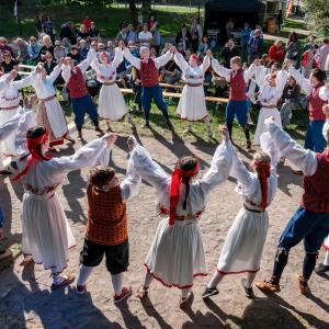  Tallinna Vanalinna päevadel hiilgas Eesti kultuuride rikkus.