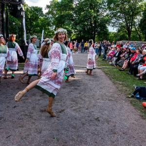  Tallinna Vanalinna päevadel hiilgas Eesti kultuuride rikkus.