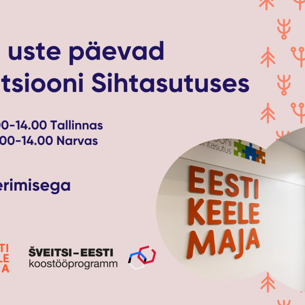 The Integration Foundation invites you to Open Days in Tallinn and Narva