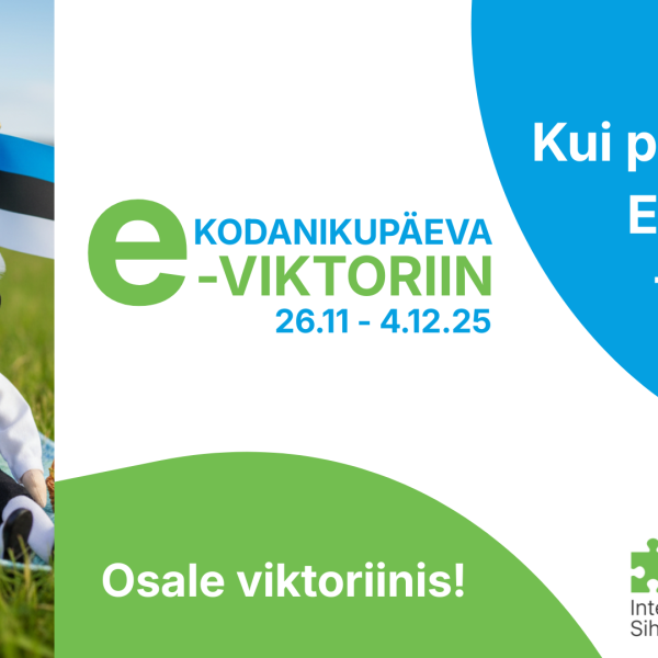 Integratsiooni Sihtasutus kutsub osa võtma kodanikupäeva viktoriinist