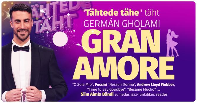 GERMÁN GHOLAMI “Gran Amore”