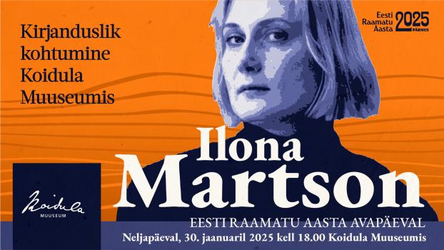 Kirjanduslik kohtumine Koidula muuseumis / külas Ilona Martson