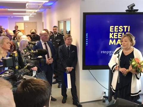 Narva linnasüdames avas uksed eesti keele maja 