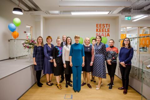President külastas Narva eesti keele maja